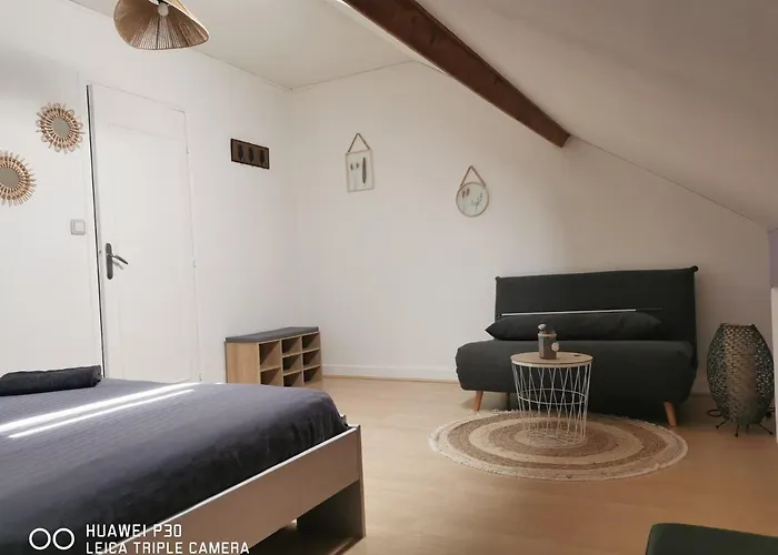 2 Privatives Avec Sdb Proche Circuit Bed and Breakfast Arnage